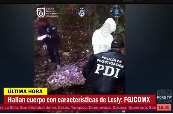 Confirman Que Cuerpo Hallado Corresponde A Lesly Sitio Media